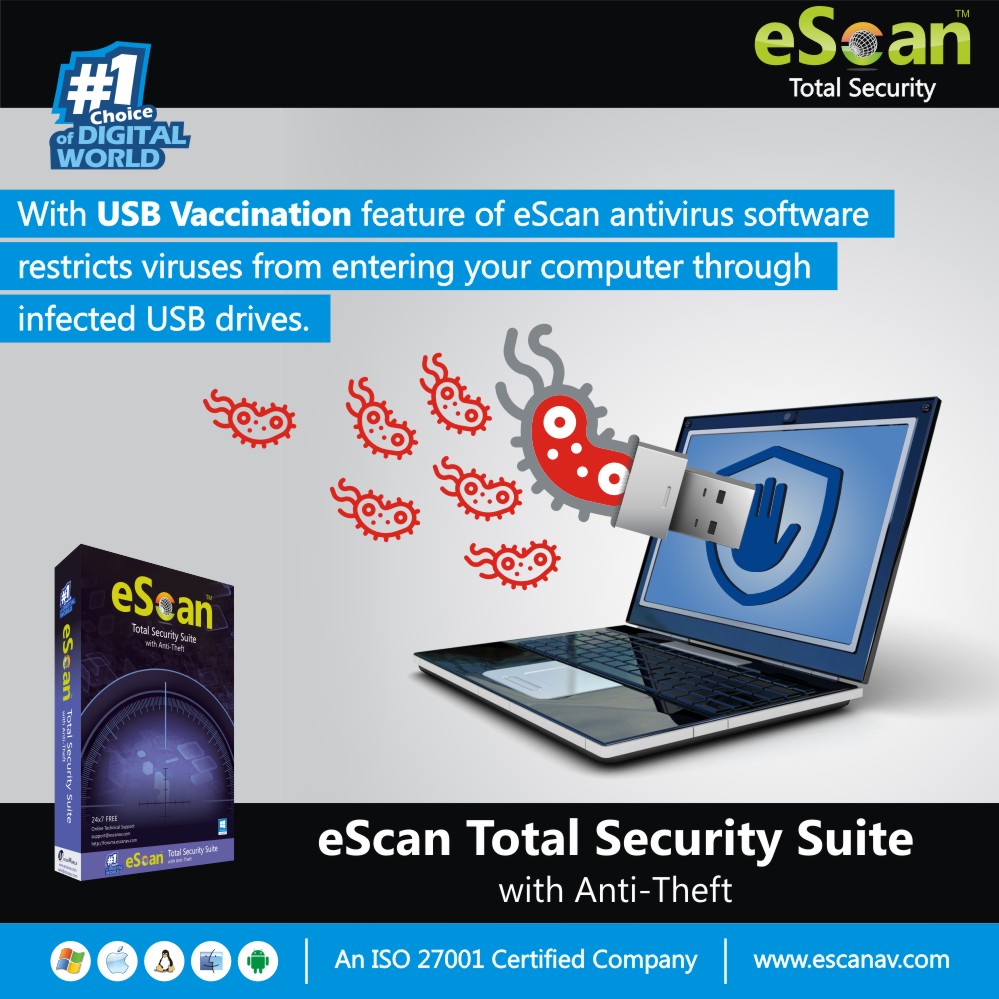 Buy Now and Protect your devices eScan Total Security Suite Antivirus  Software
