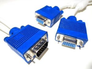 15 pin VGA Y cable