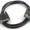 9 Pin Serial Male to Female Extension Cable Lead DB9 RS232 Serial