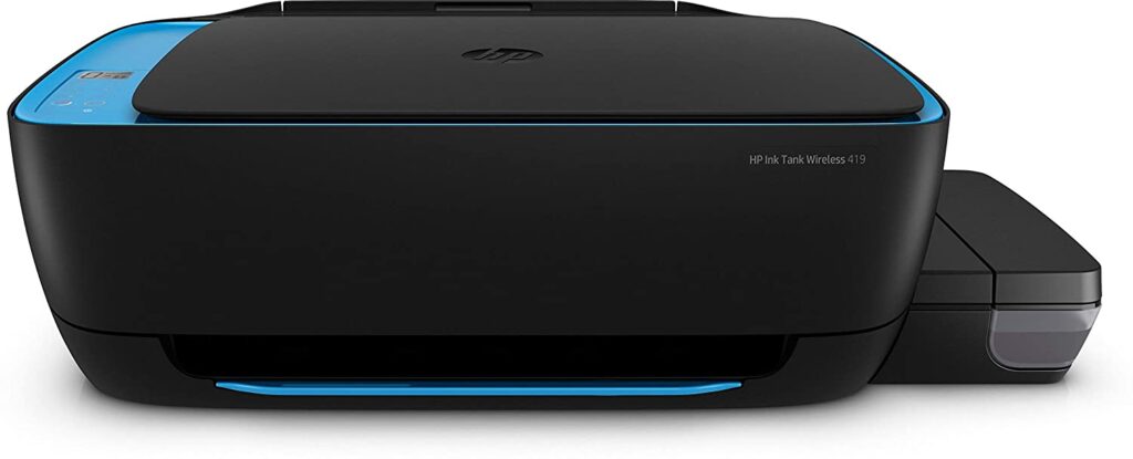 HP 419 All-in-One Wireless Ink Tank Color Printer with Voice-Activated ... - HP 419 All In One Wireless Ink Tank Color Printer With Voice ActivateD PrintingWorks With Alexa AnD Google Voice Assistant 1 1024x415