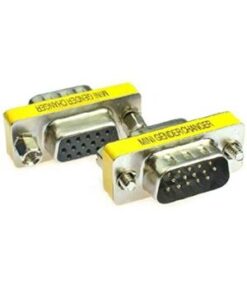 VGA 15 Pin Male to Female Gender Changer Converter