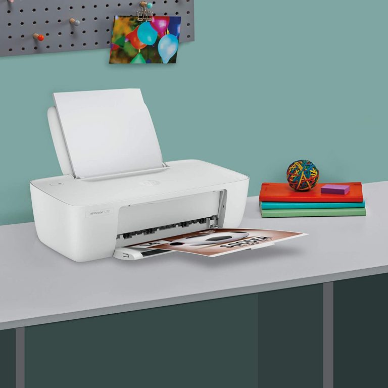 HP Deskjet 1212 Colour Printer for Home Use, Compact Size, Reliable