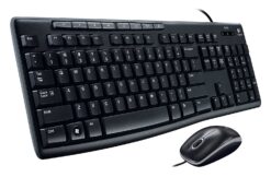 Logitech Wired Keyboard and Optical Mouse Combo Mk200