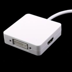 Mini DP DisplayPort to HDMI DVI VGA Adapter